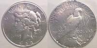 1923 Peace Dollar